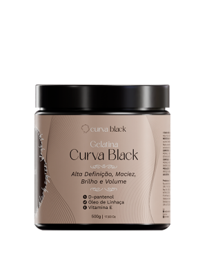 Gelatina Curva Black 500g